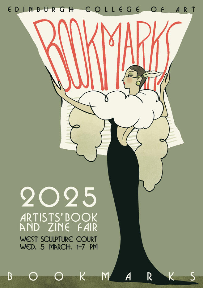 Poster design proposal for ECA's Bookmarks 2025