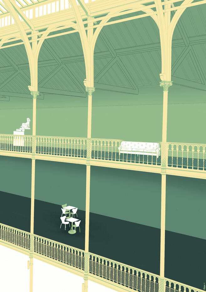 "Best Seat in the House", JOY Exhibition, Coburgh House, Leith